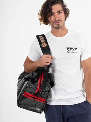 day tripper special carbon fiber bag Special Carbon Fiber Black