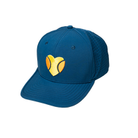 I ❤️ Gorra Snapback de tenis de playa en azul marino