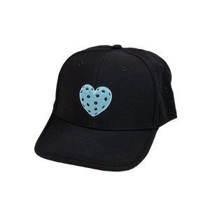 I ❤️ Pickleball AquaSnapBack in Black