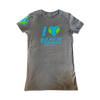 Women's I ❤️ Beach Tennis Crew Neck in Gray