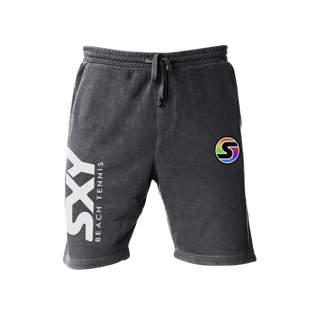 'S' Logo Pigment Dyed Fleece Lounge Short