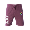 'S' Logo Pigment Dyed Fleece Lounge Short