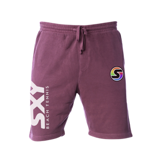 'S' Logo Pigment Dyed Fleece Lounge Short