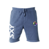 'S' Logo Pigment Dyed Fleece Lounge Short