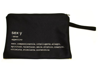 SEXY Definition Zipper Clutch Bag