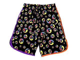 Men's Retro S Competition Shorts in Orangle/Purple