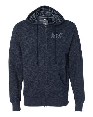 Men's South Of The Border Zip-Up Hoodie in Azul