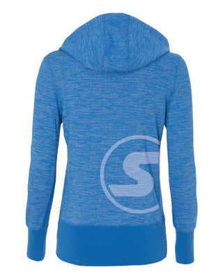 Women's South Of The Border Zip-Up Hoodie in Oceana