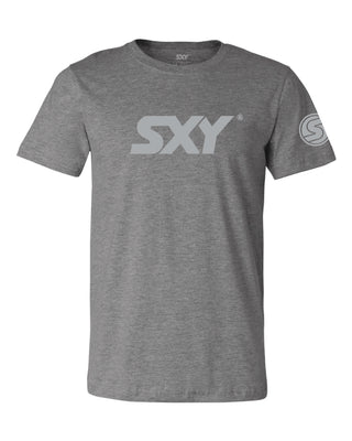 SXY Emblem Tee in Gray