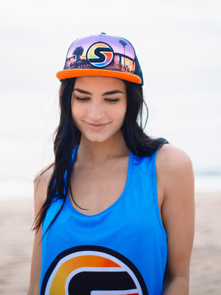 hermosa beach sexy trucker hat