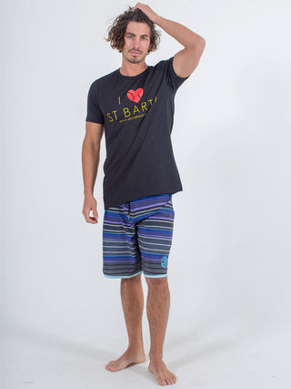 sexy brand blue dream boardshort swimwear mens