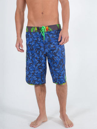 Blue Camo Boardshort